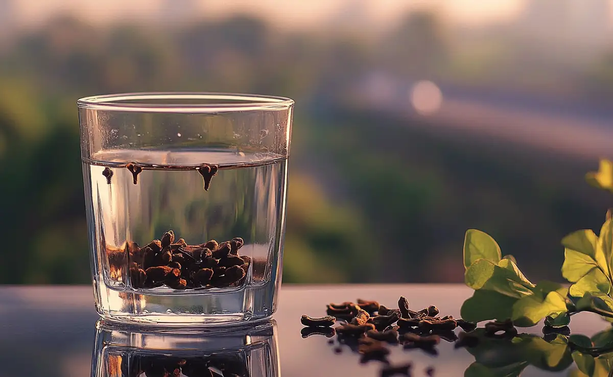 “Unlock the Power of Clove Water: A Nighttime Ayurvedic Elixir for Better Sleep, Digestion, and Immunity”
