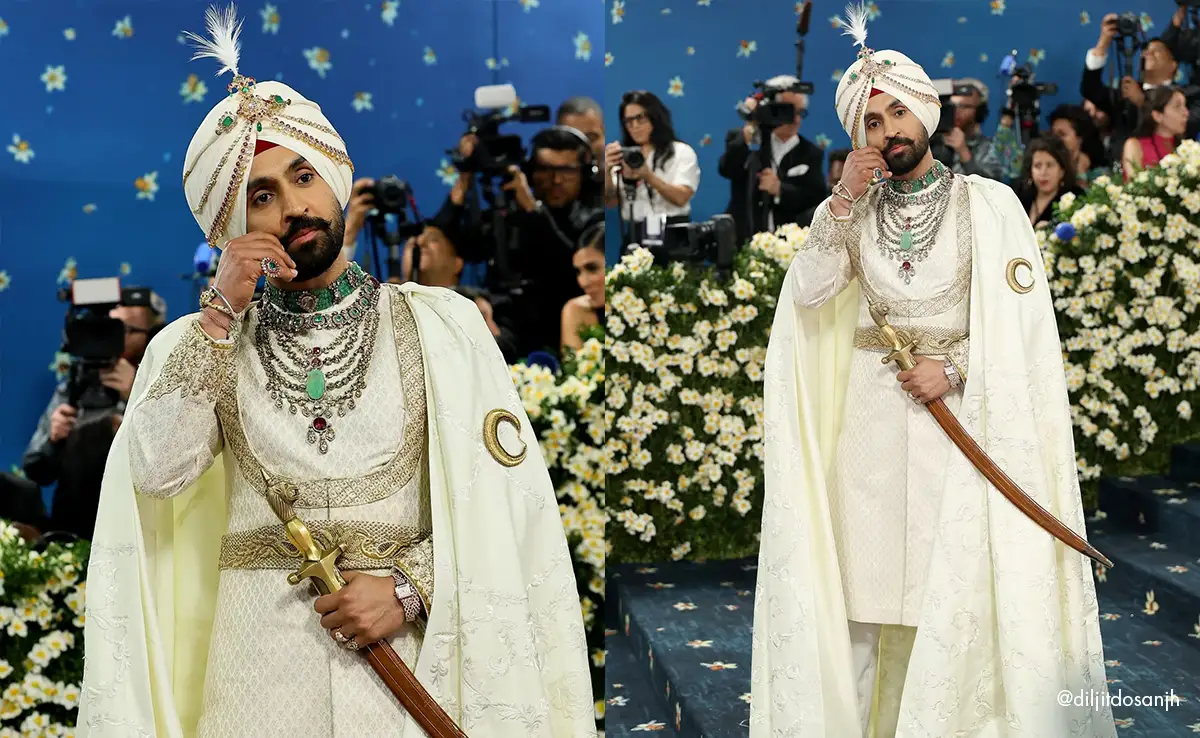 Diljit Dosanjh Makes Historic Met Gala Debut: Carries Punjab and Turban to Global Stage